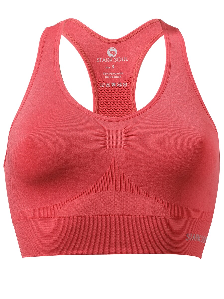 

Спортивный бюстгальтер-бралетт Stark Soul, красный