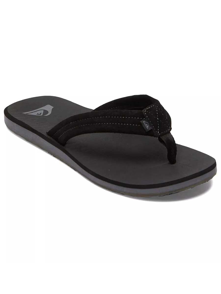 

Шлепанцы Quiksilver CARVER SUEDE CORE, черный