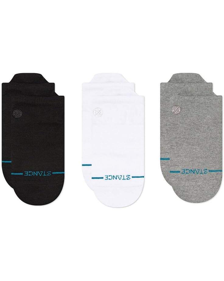 

Носки Unisex Stance Icon Low Tab 3 Pack, черный