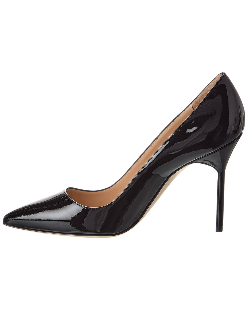 Туфли-лодочки Manolo Blahnik BB 105 из лакированной кожи, черный — фото 2