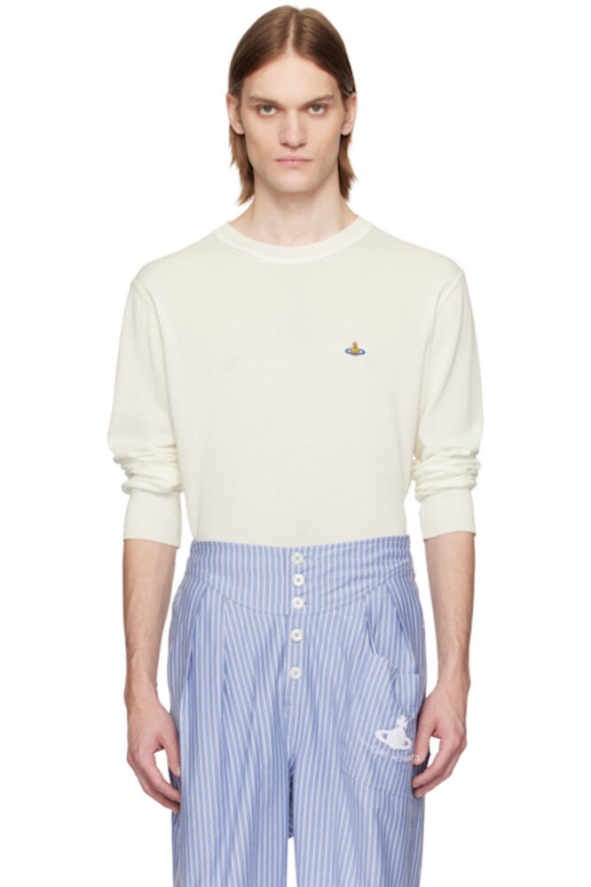

Белый свитер Alex с круглым вырезом Vivienne Westwood
