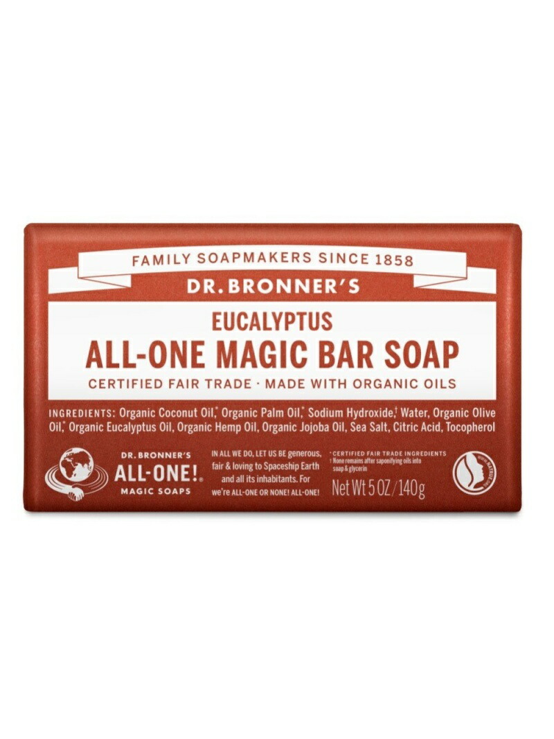 Волшебное мыло Dr. Bronner's с эвкалиптом европейского происхождения Dr. Bronner's, others