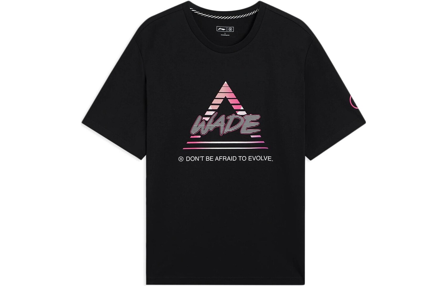 

Футболка Wade Collection унисекс, черная Lining, черный