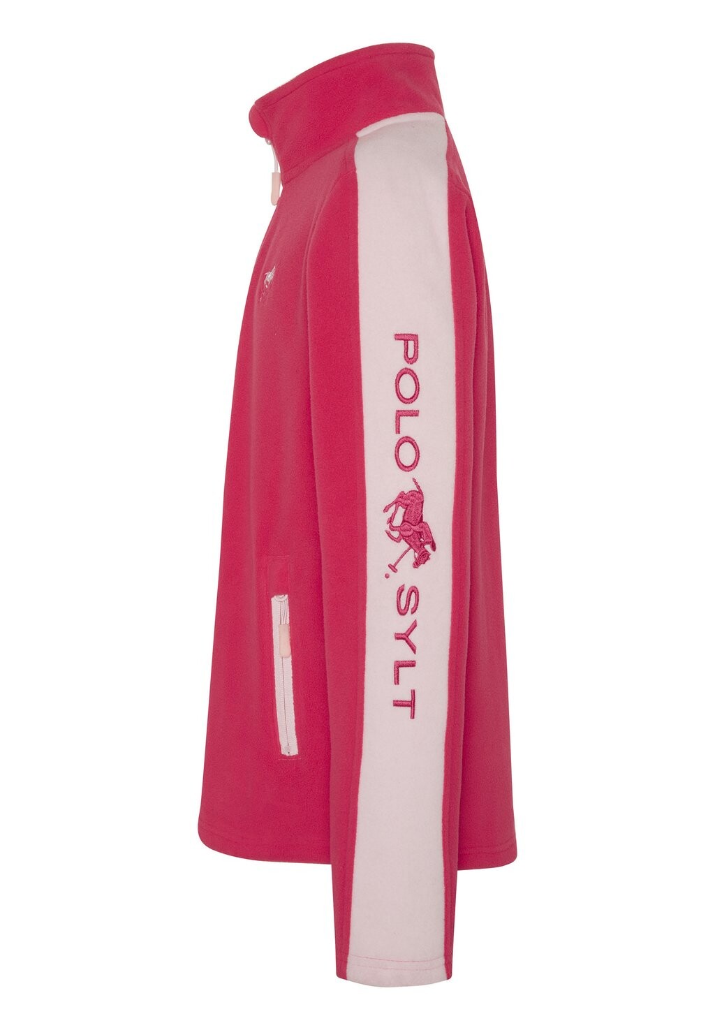 

Флисовая куртка Im Two Tone Look Polo Sylt, малиновый
