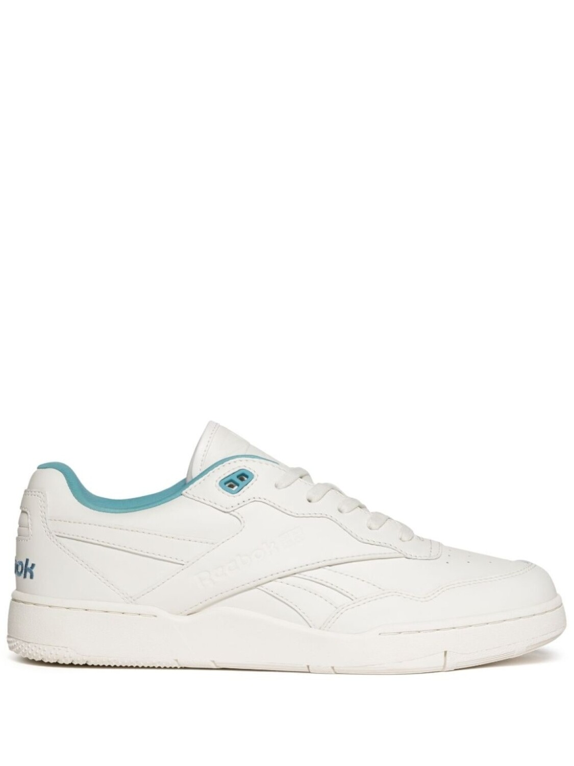 

Кроссовки Reebok BB4000 II Faux Leather, белый/голубой