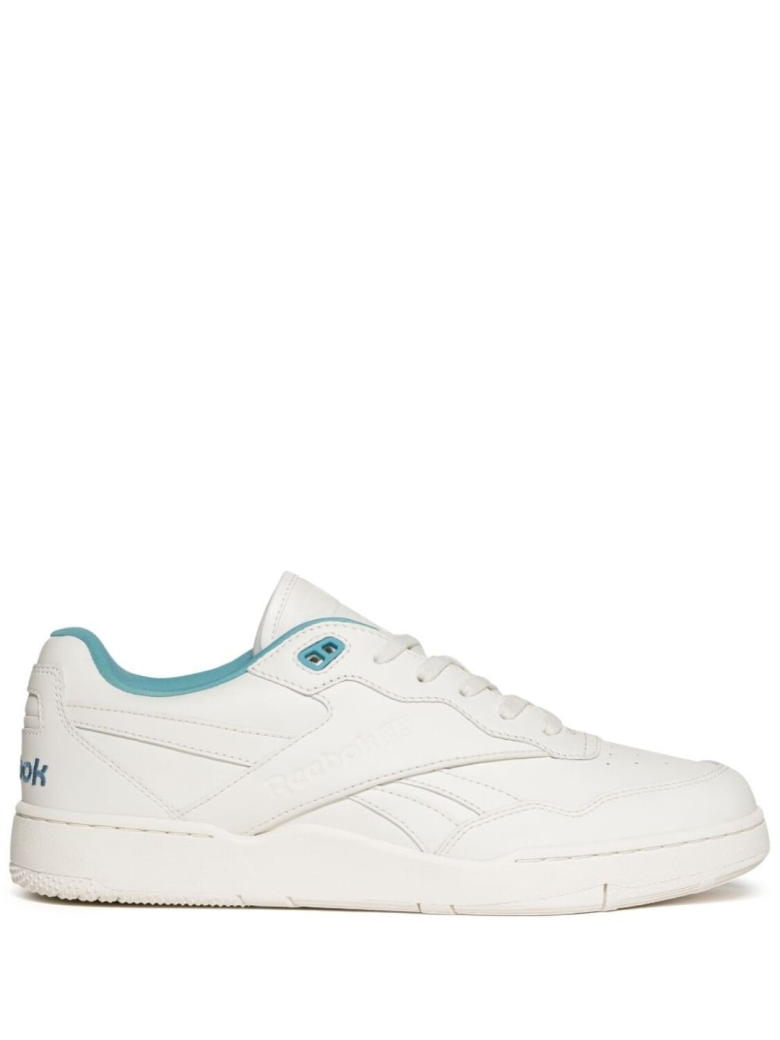 Кроссовки Reebok BB4000 II Faux Leather, белый/голубой