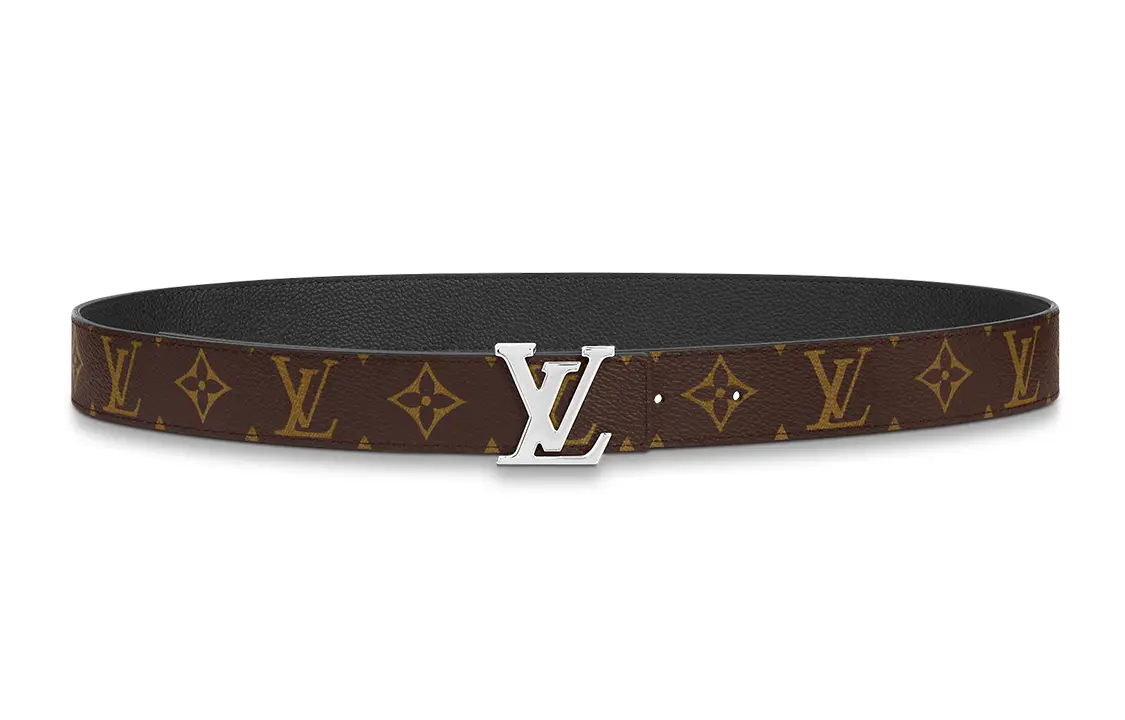 

LOUIS VUITTON Женский кожаный ремень, темно коричневый