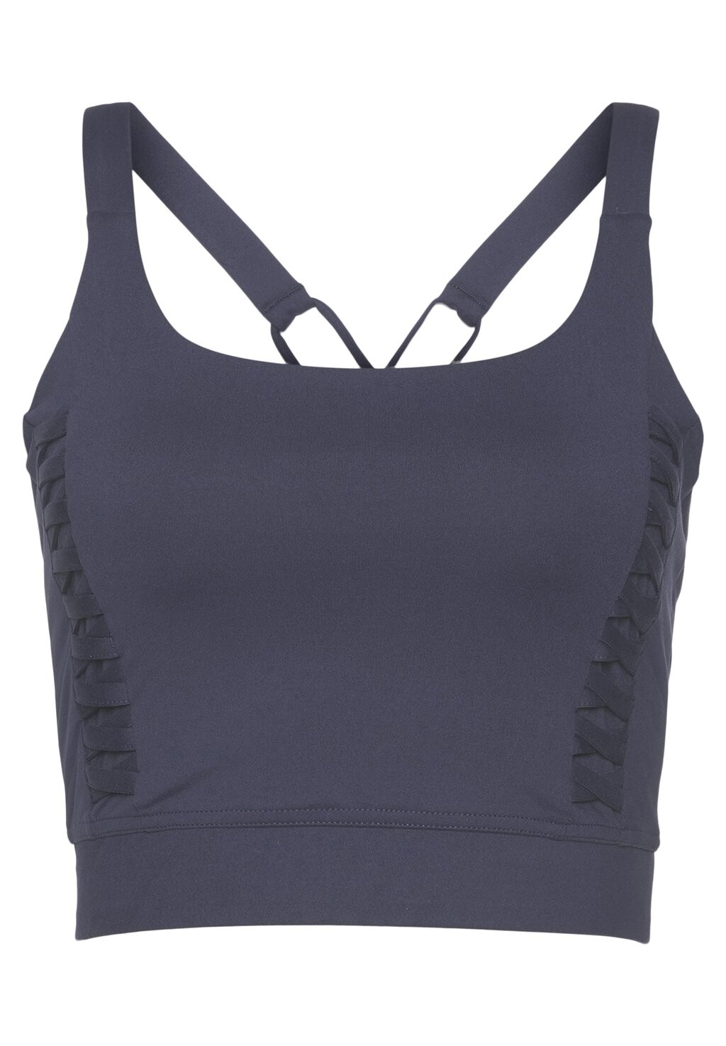 

Топ CROP LASCANA Active, цвет navy