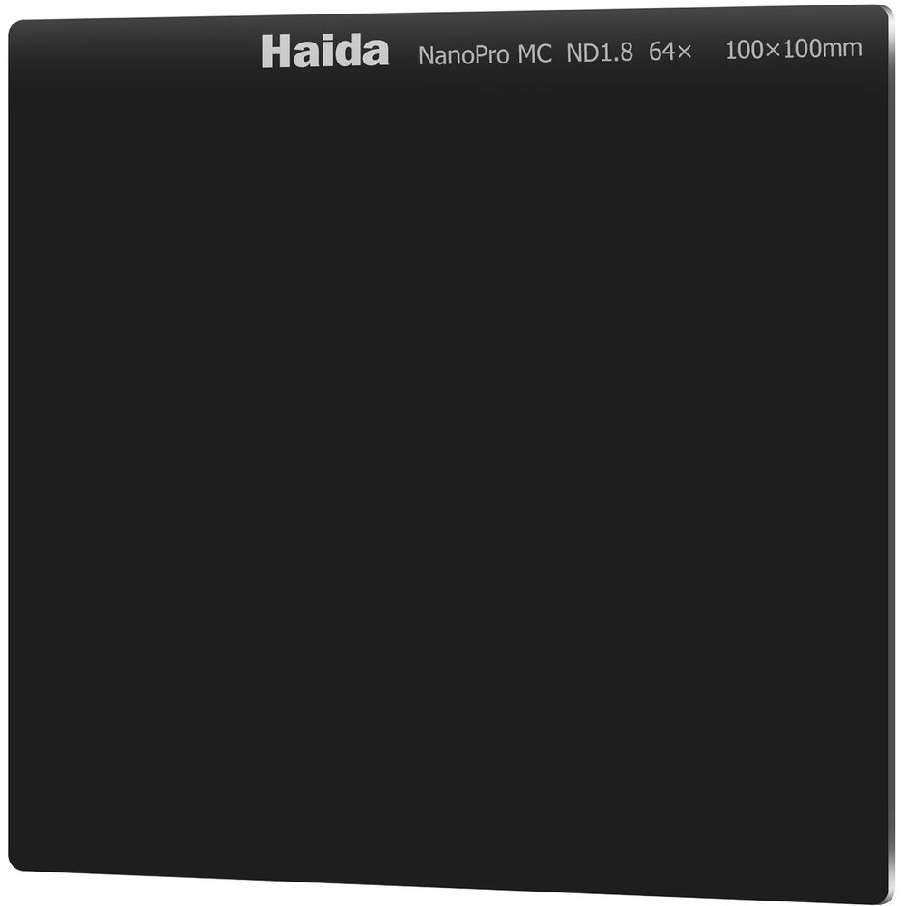 

Фильтр Haida NanoPro MC ND Filter (100 x 100mm, 6-Stop) HD3309