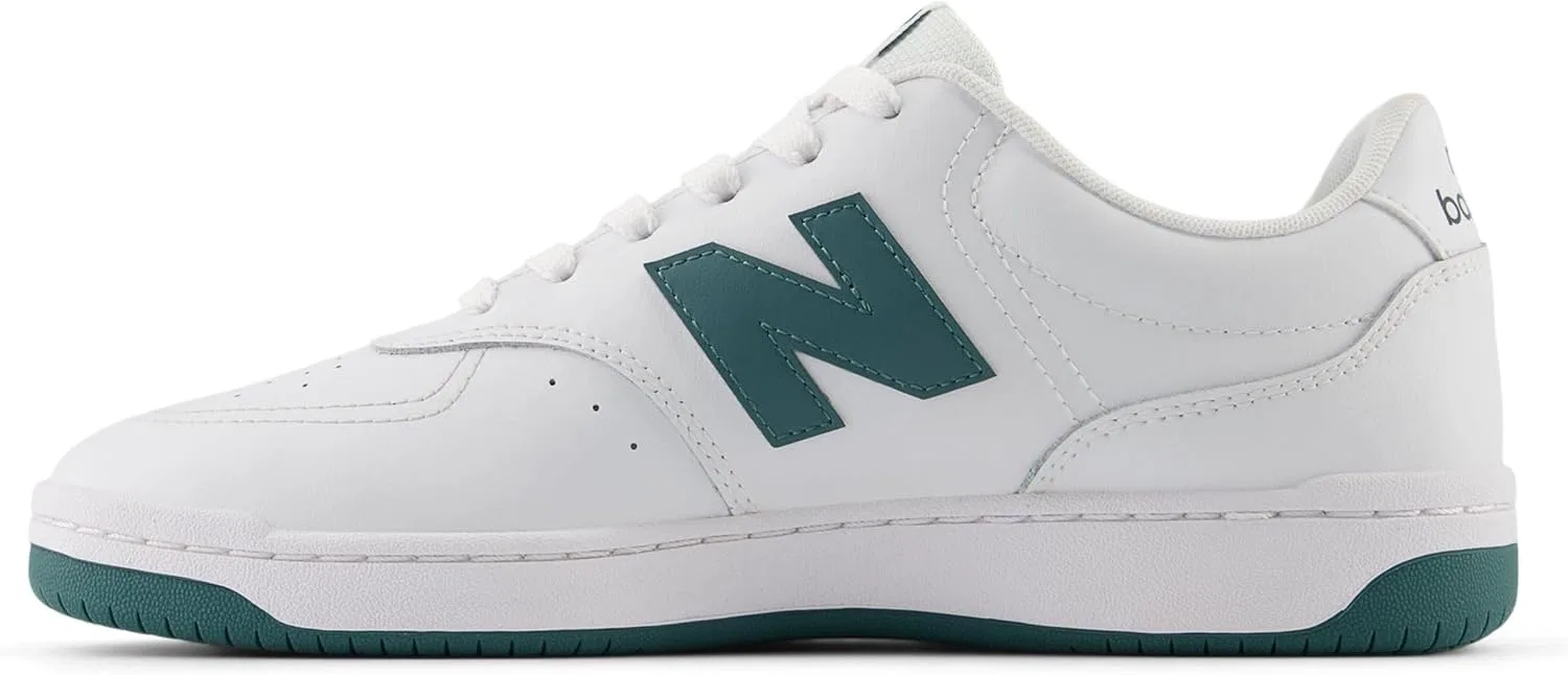 Мужские кроссовки New Balance BB80, White Burgundy — фото 3