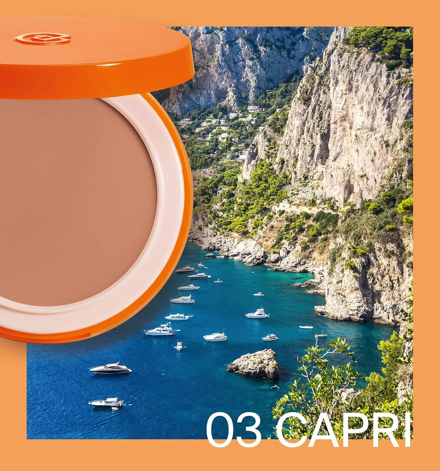 Компактная тональная основа «Mediterranea Solar SPF 15» от COLLISTAR, оттенок Capri Collistar — фото 2