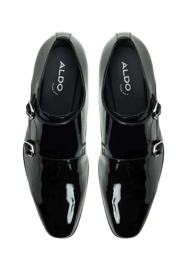Слипоны monk strap ricardo Aldo, Black — фото 3