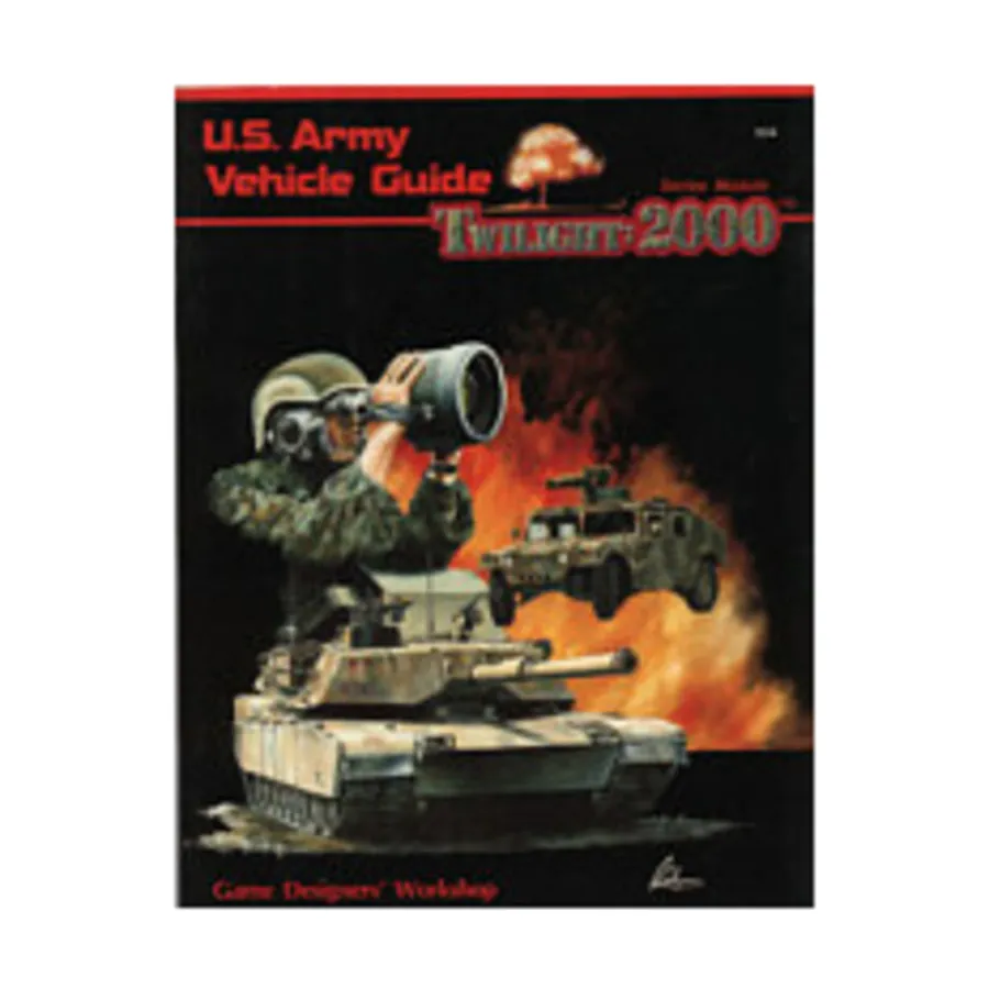 

U.S. Army Vehicle Guide, Twilight - 2000, мягкая обложка