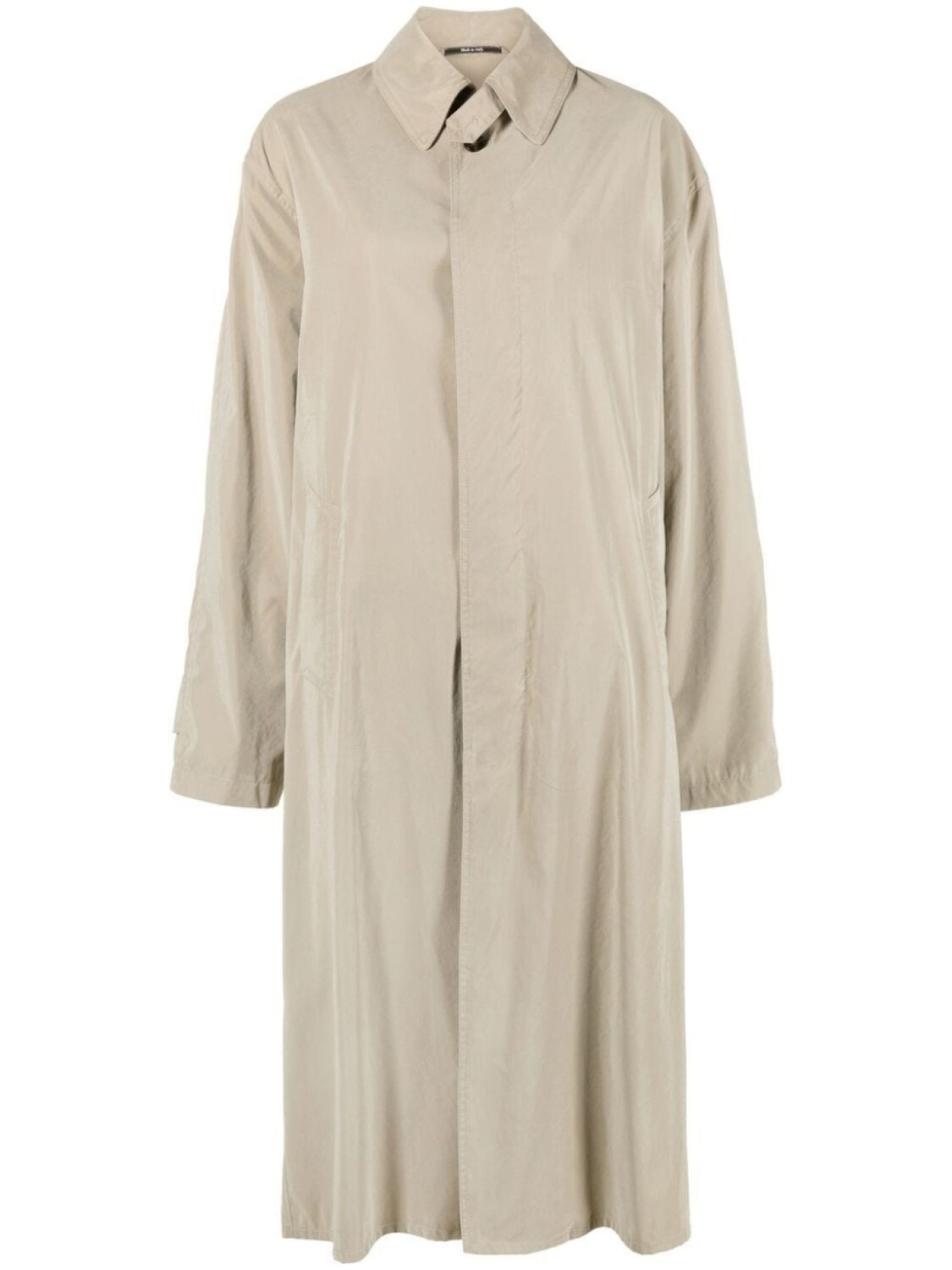 

Maison Margiela однобортное пальто Peached, нейтральный цвет