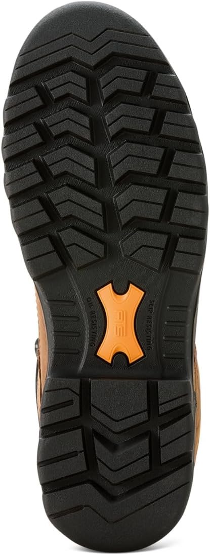 Мужские ботинки ARIAT Turbo Duratread Xtr 6 с водонепроницаемым верхом и углеродным подноском, коричневый — фото 3