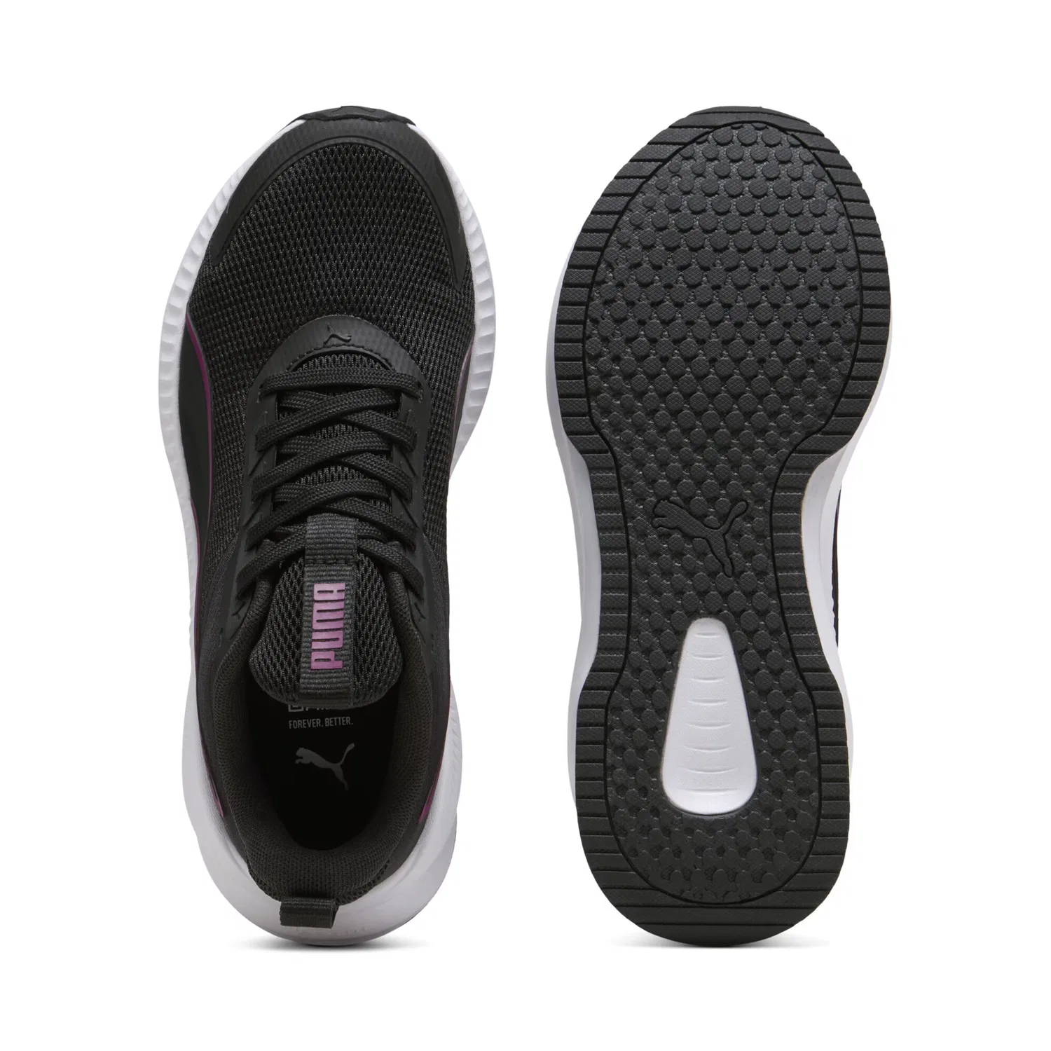 Кроссовки Puma Athletic Shoes Flyer Lite 4 черного цвета — фото 3