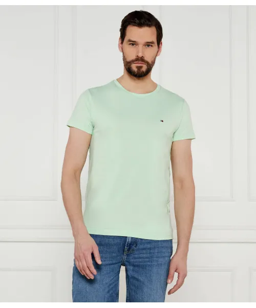 

Футболка Slim fit Tommy Hilfiger, зеленый
