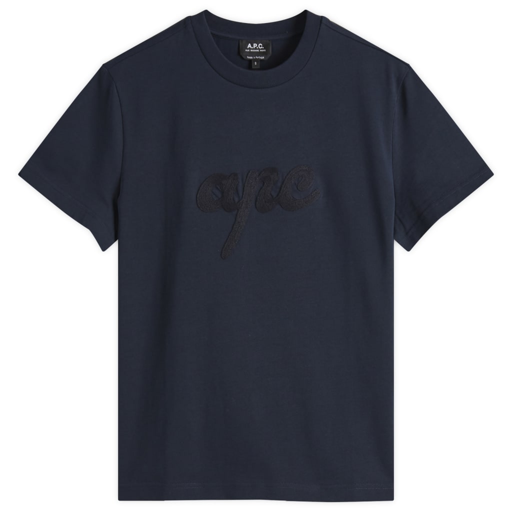 

Футболка с логотипом Lenny A.P.C., синий