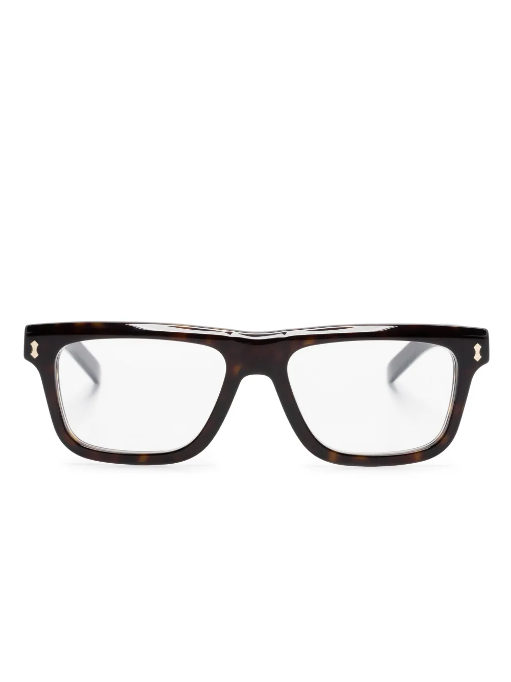 

Очки в прямоугольной оправе Gucci Eyewear, коричневый