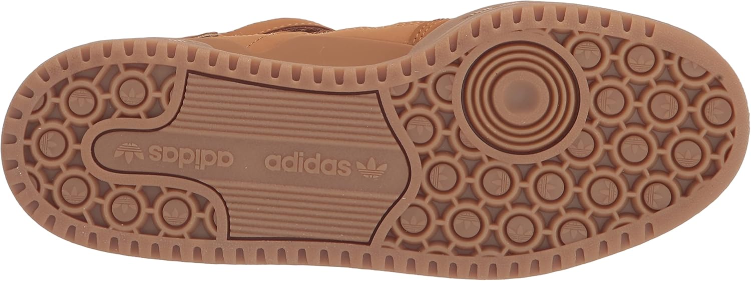 Мужские кроссовки Adidas Originals Forum Mid, коричневый — фото 4