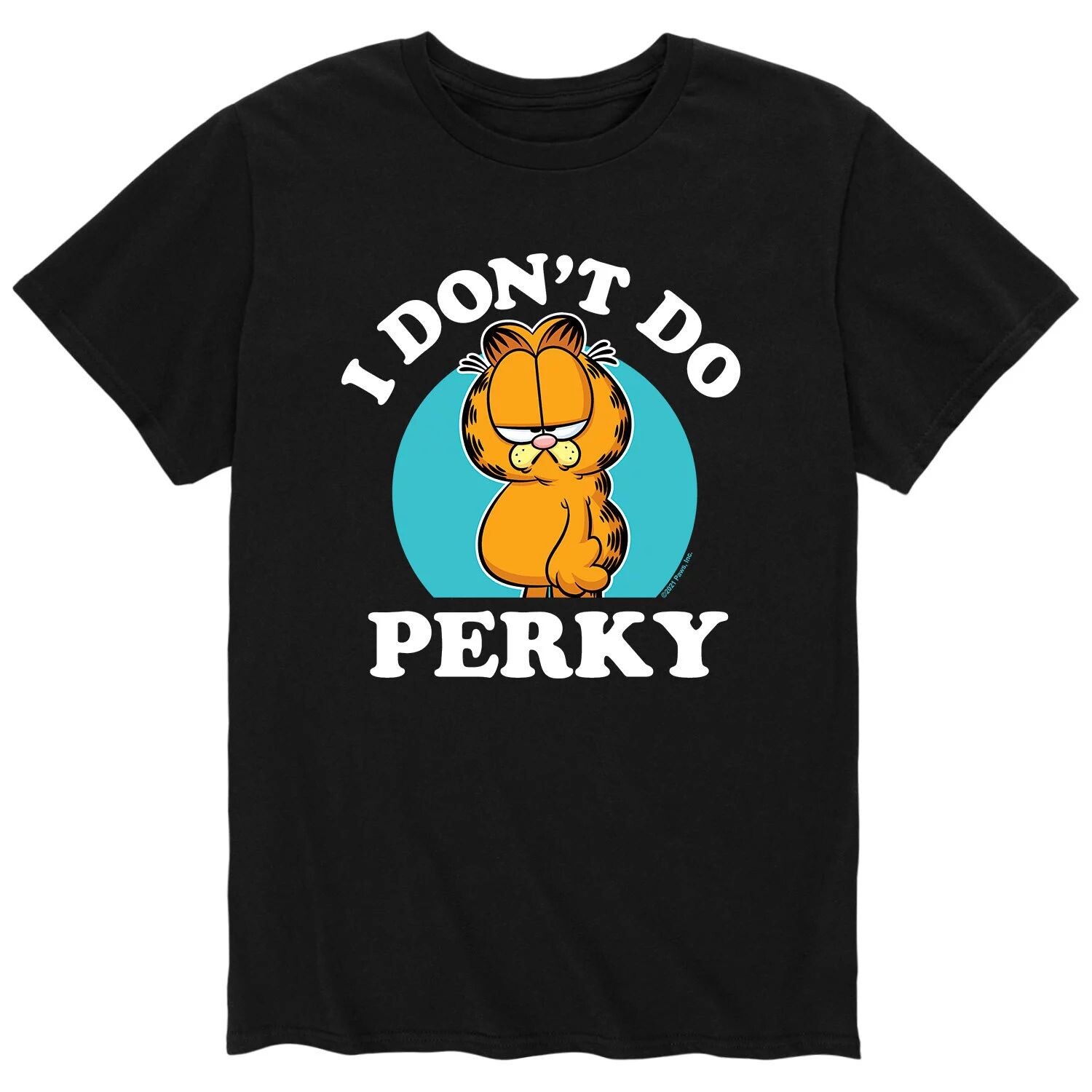 

Мужская футболка Garfield Don't Do Perky Tee Licensed Character