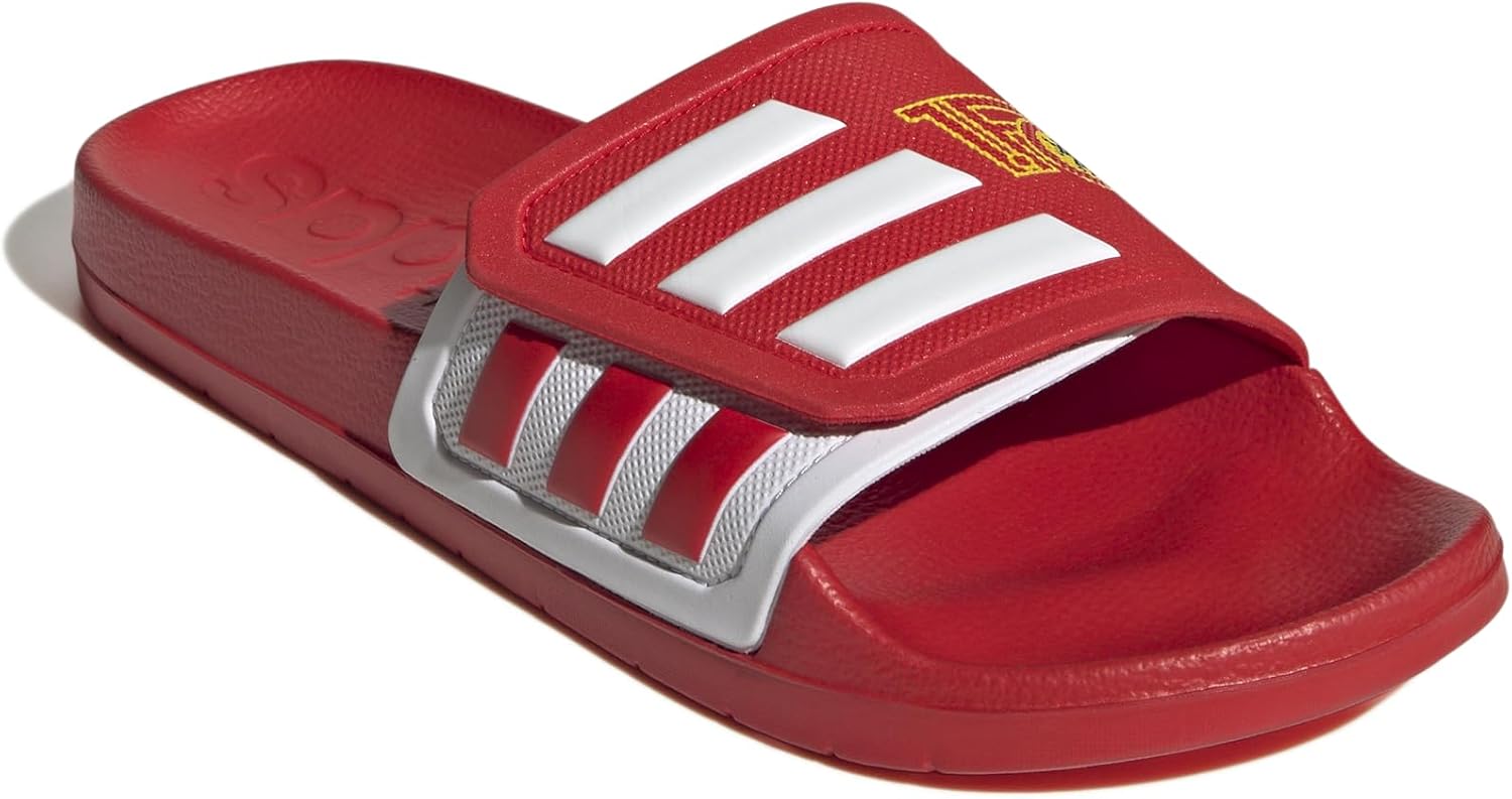 Мужские сандалии Adidas Adilette, ярко-красный — фото 3