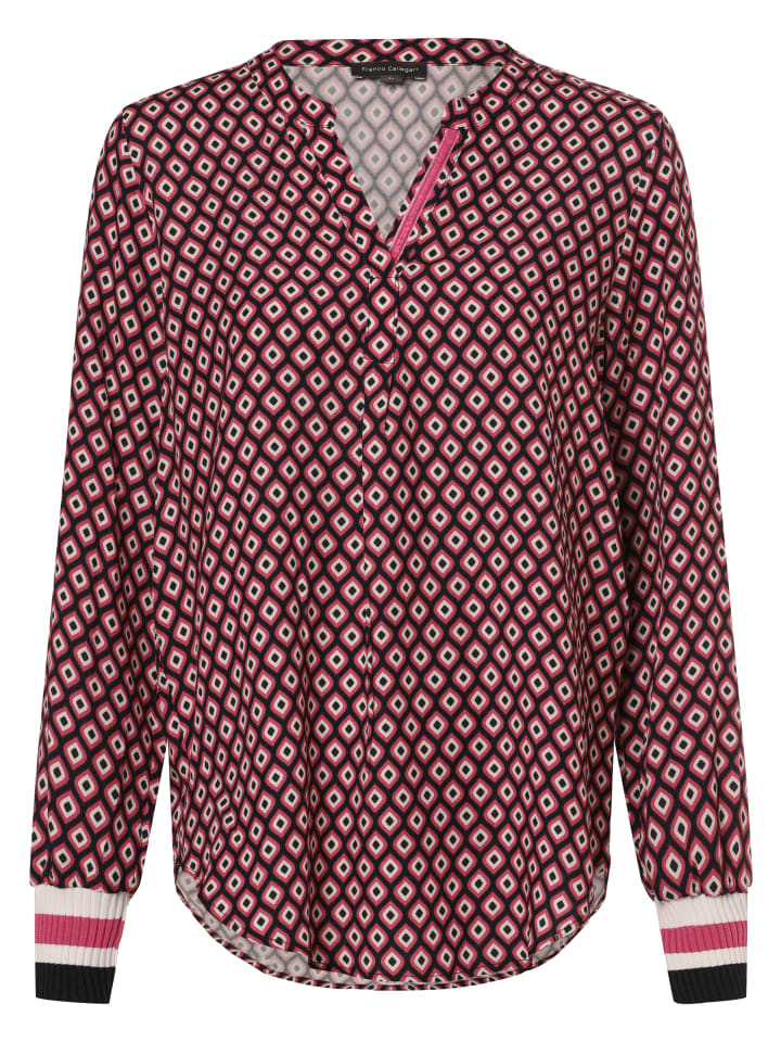 

Блуза Franco Callegari Blusenshirt, цвет weiß pink