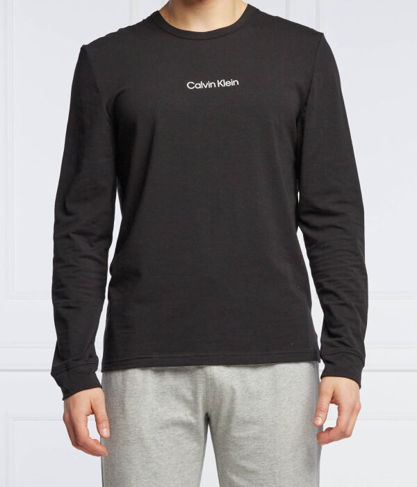 

Лонгслив мужской Calvin Klein Underwear с логотипом бренда, черный