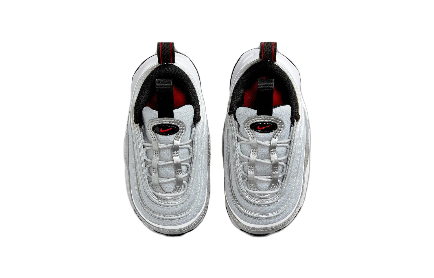 Air Max 97 QS серебряный пуля 2023 TD, кроссовки Nike, цвет Gray White — фото 3