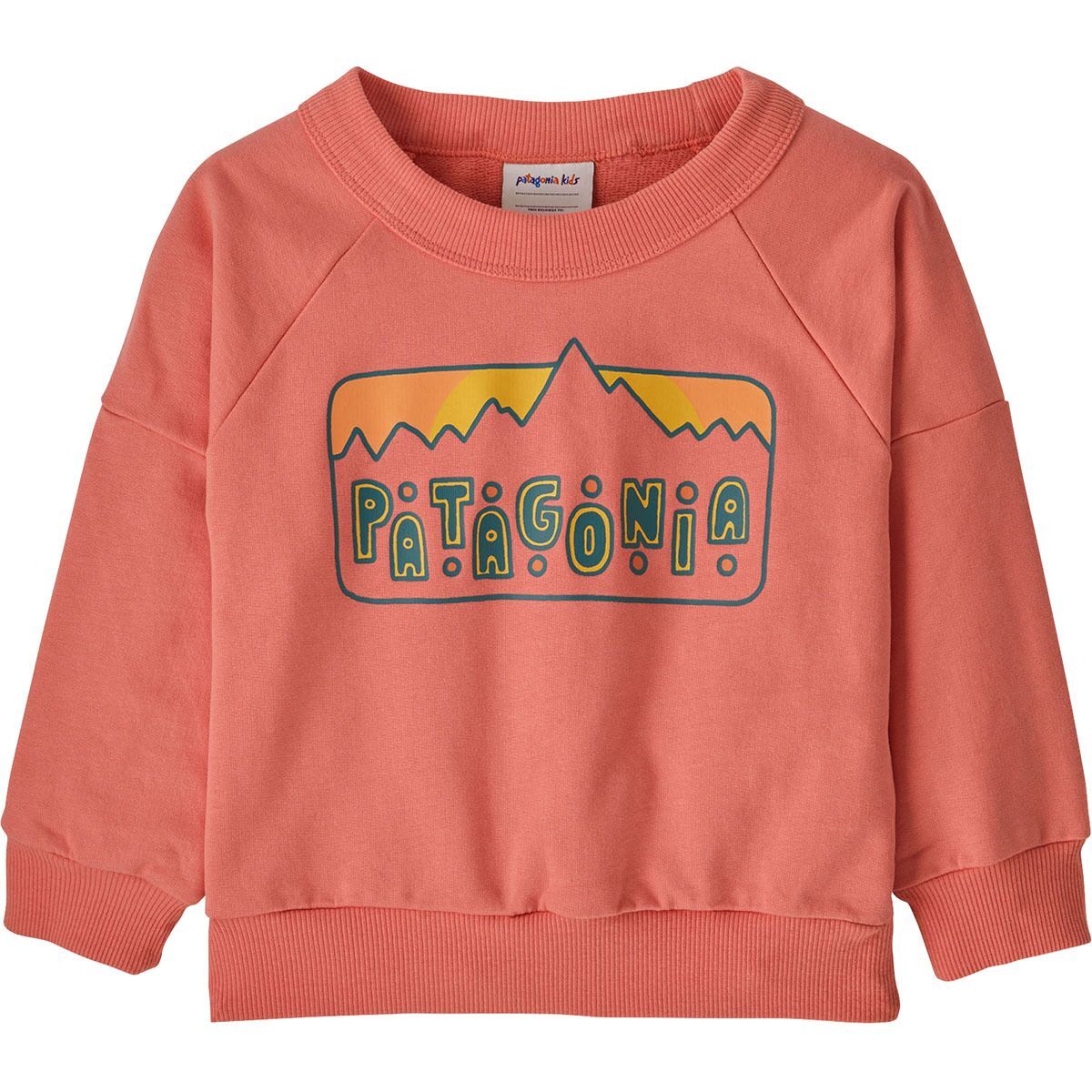 

Свитшот круизный - для малышей Patagonia, цвет dancing dawn: peak pink