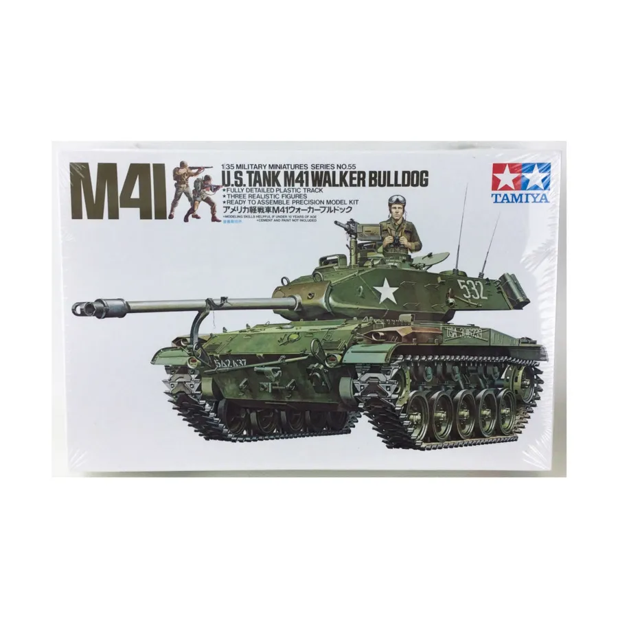 

Американский танк M41 Walker Bulldog, WWII Tank Models - 1/35 Scale