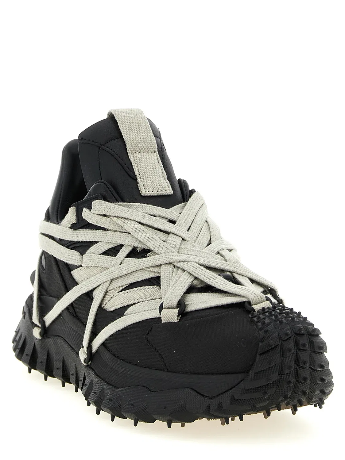 Кроссовки Moncler + Rick Owens 'Trailgrip Megalace', черный — фото 2