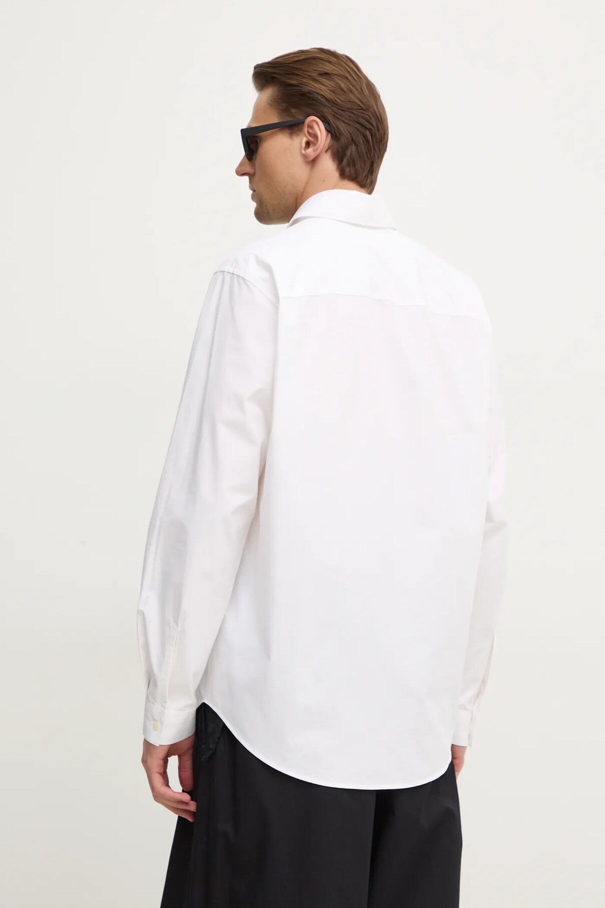 Рубашка из хлопка S-SIMPLY-D SHIRT Diesel, белый — фото 4