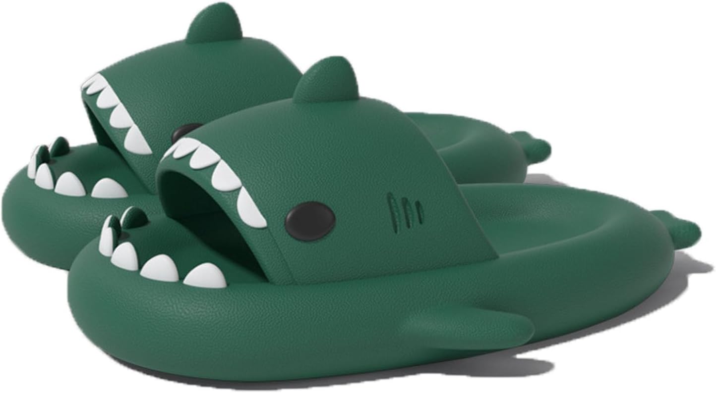 

Шлепанцы Zureto Shark для женщин и мужчин, зеленый