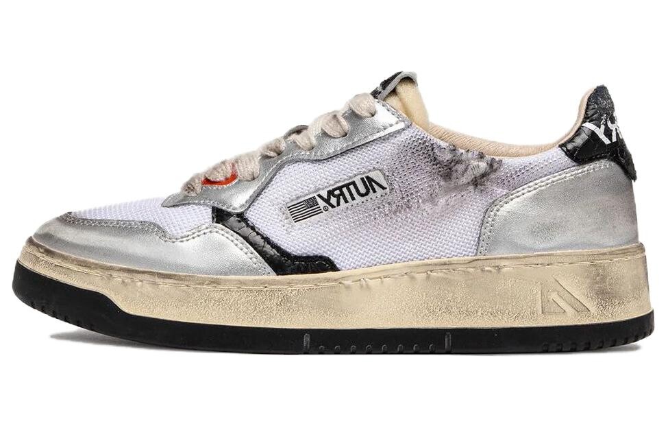 

Кроссовки AUTRY Skateboard Low-Top, белый/серый/черный