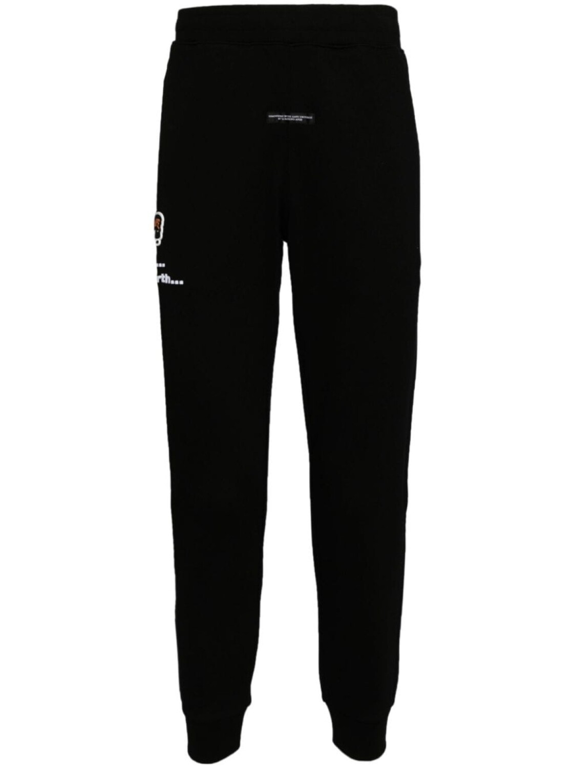 

AAPE BY *A BATHING APE спортивные брюки с вышитым логотипом, черный