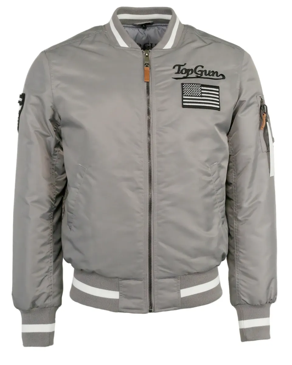

Куртка пилота TOP GUN "TG20212518", серый