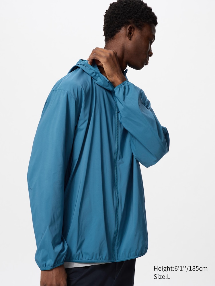 

Парка с защитой от ультрафиолета Uniqlo, цвет 66 синий