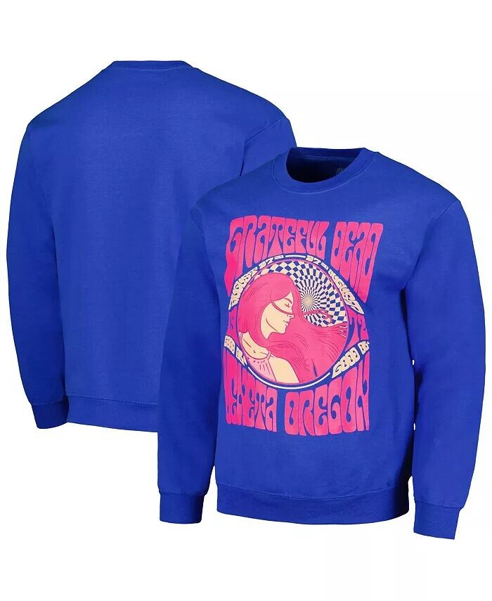 

Мужской и женский флисовый свитшот Royal The Grateful Dead с рисунком Ripple Junction