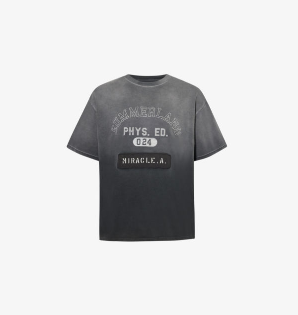 

Футболка из хлопка с графическим принтом Miracle Nahmias, черный