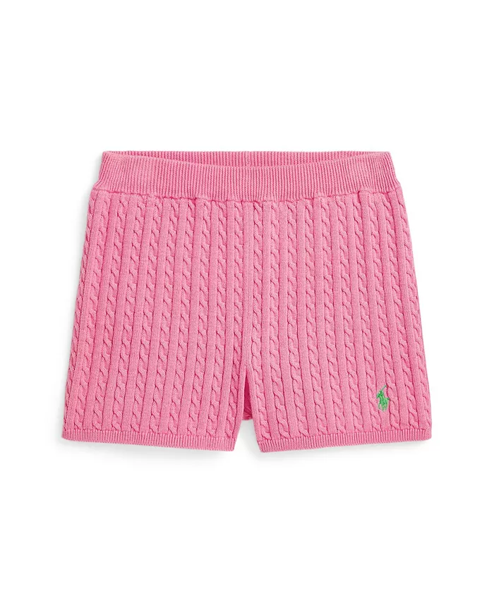

Шорты мини с рубчиком Big Girls Polo Ralph Lauren, мультиколор