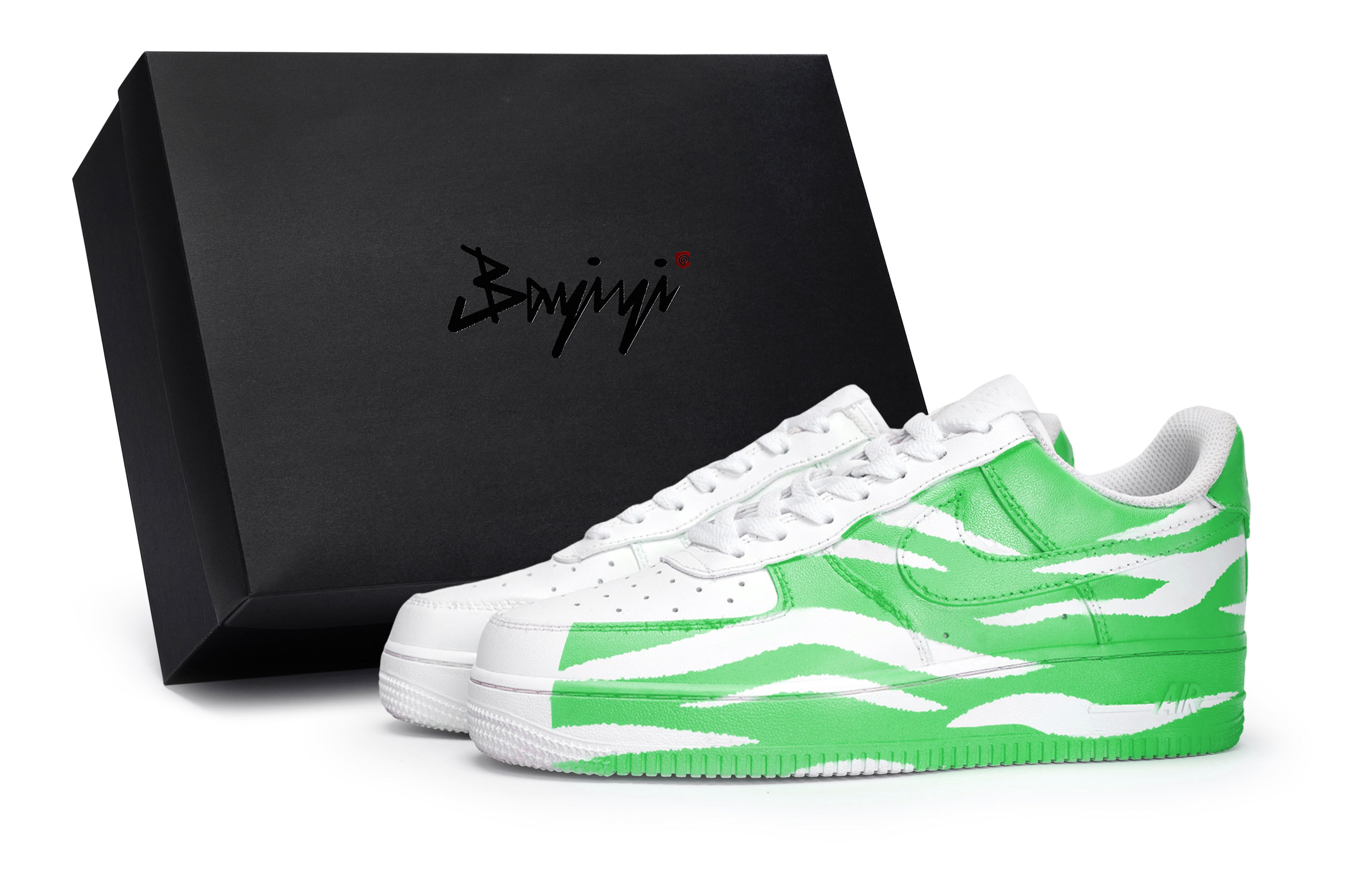 

Nike Air Force 1 Cloudy Green специальная коробка противоскользящие износостойкие низкие скейтборд обувь унисекс белый зеленый, цвет White Green