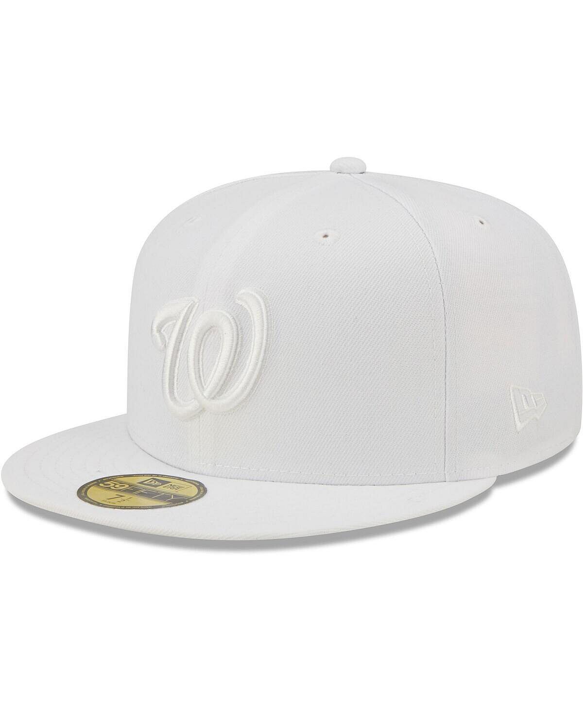 

Мужская кепка Washington Nationals White on White 59FIFTY New Era