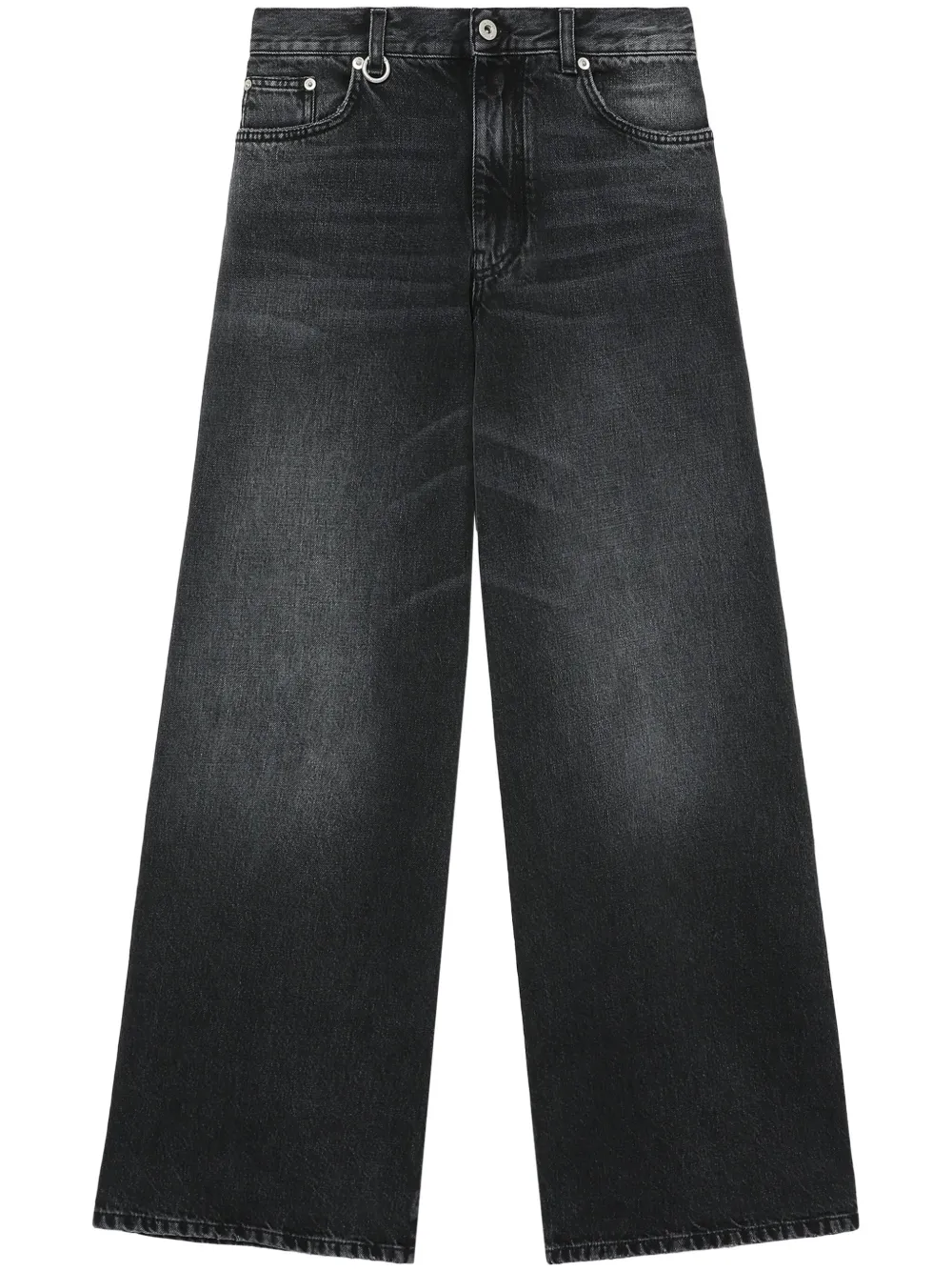 

Джинсы с широкими штанинами We11done, черный