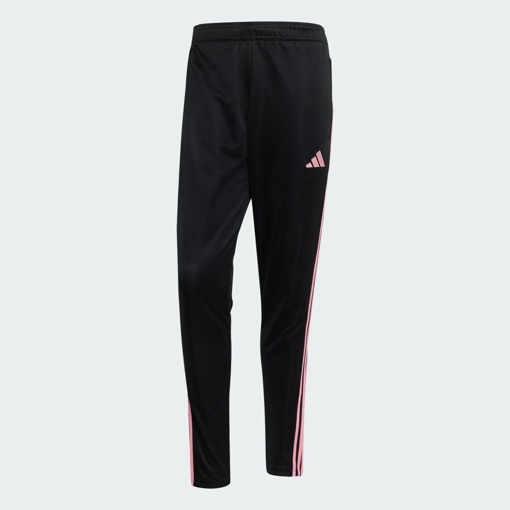 Спортивные брюки Adidas Tiro 25 Essentials Training Pants, цвет Black/Easy Pink — фото 4