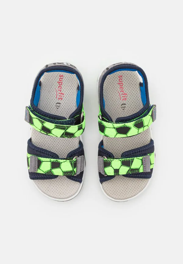 Сандалии для ходьбы mike 3.0 Superfit, Blau/Hellgrün — фото 4