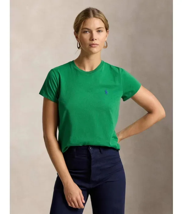 Футболка classic fit Polo Ralph Lauren, зеленый