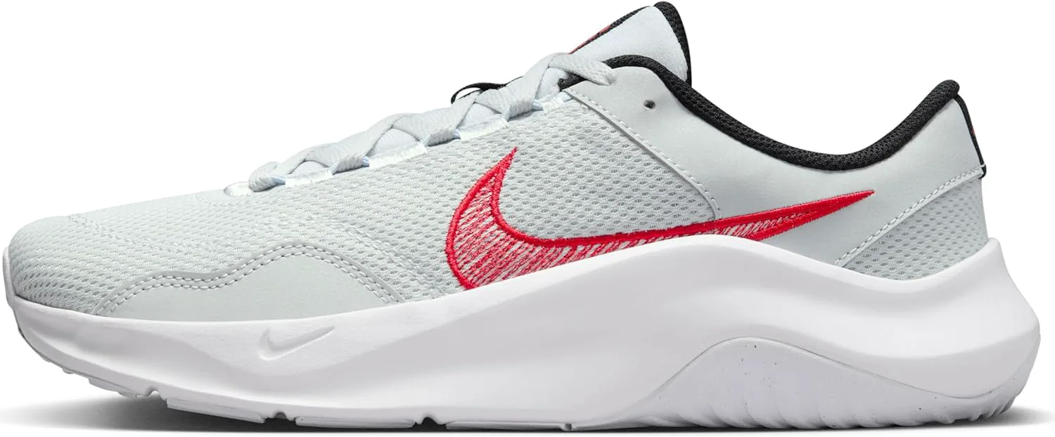 

Мужские кроссовки Nike, платиновый/белый/черный/красный