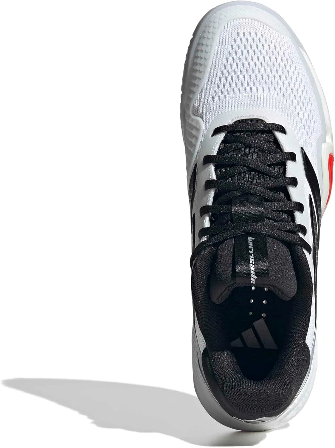 Кроссовки теннисные adidas, белый/черный/красный — фото 2