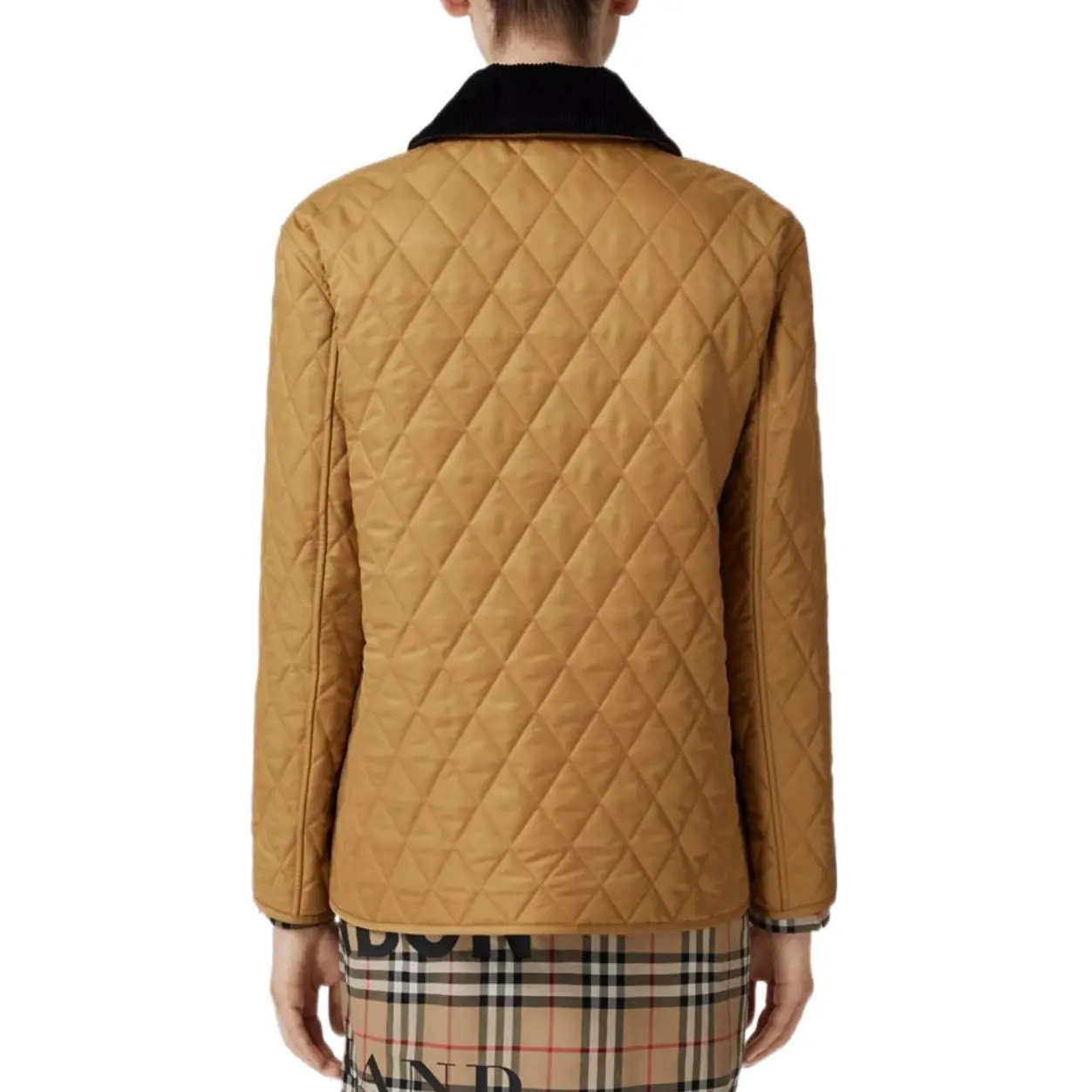 Куртка Burberry, женская, верблюжий — фото 4